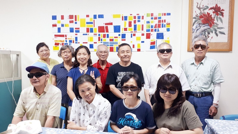 中高齡樂活班彩繪三原色
