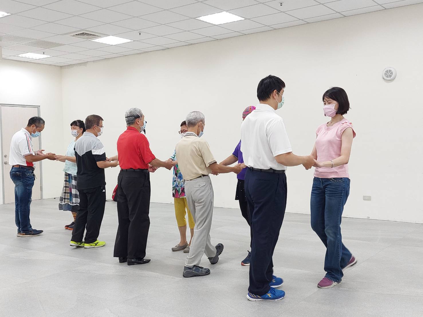 雙人舞步練習