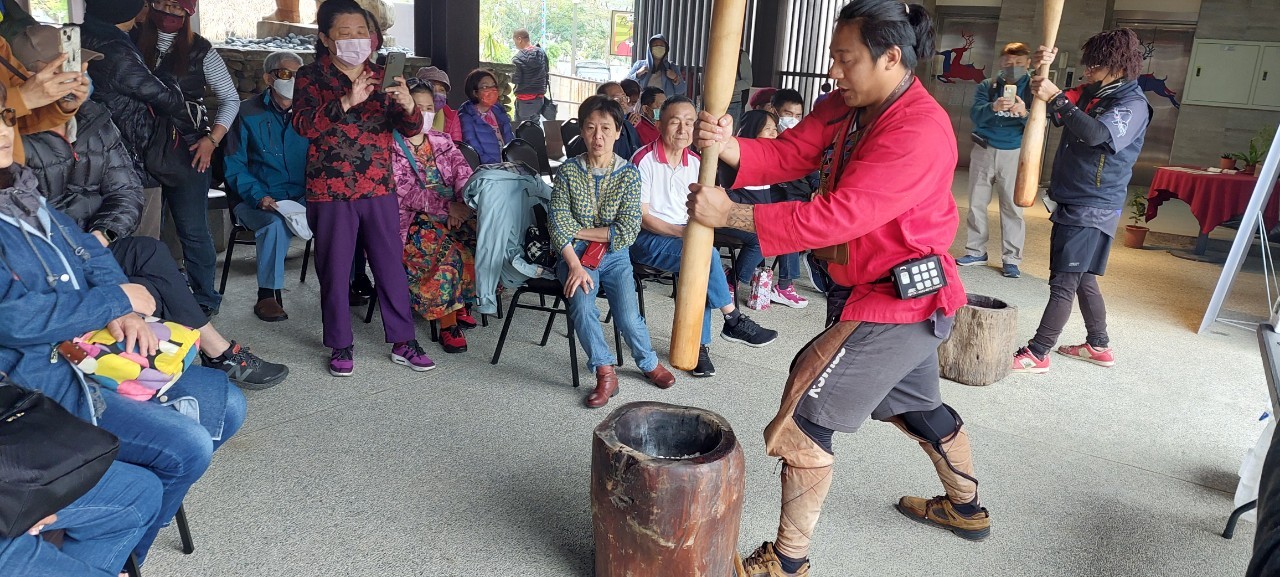搗麻糬示範