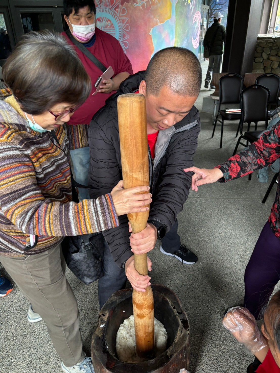 搗麻糬體驗4